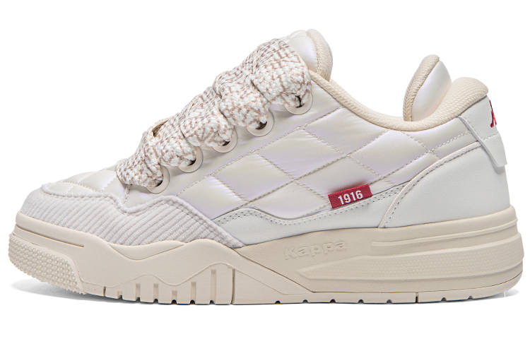 Kappa Mid top Skateboard Shoes Women's Winter White
