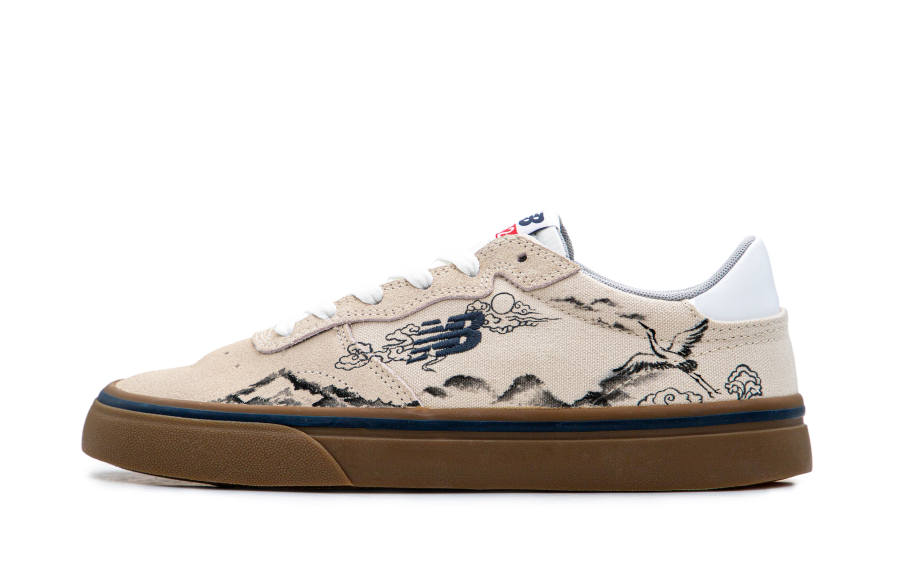 New Balance New Balance NB 232 Xianyun Wild Crane Coverage Slip Resistant Coverage Slip Resistant Low top Skateboard Shoes Unisex