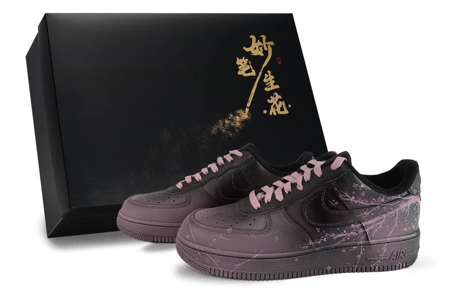 Nike Nike Air Force 1 Skateboard Shoes Unisex Low Top Pink