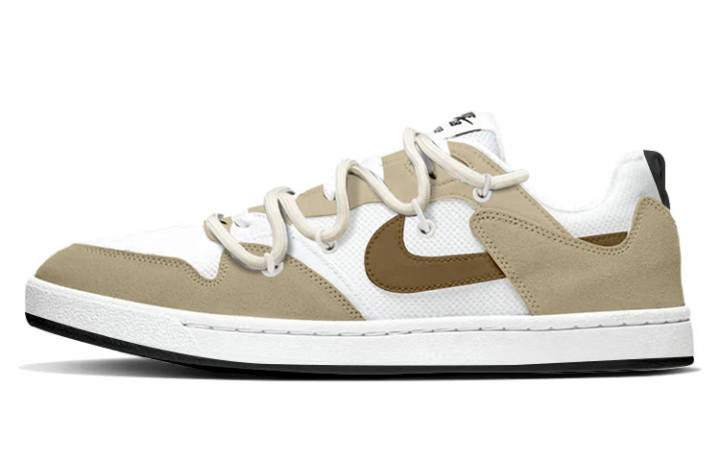 Nike Nike SB Alleyoop Skateboard Shoes Men's Low Top Beige