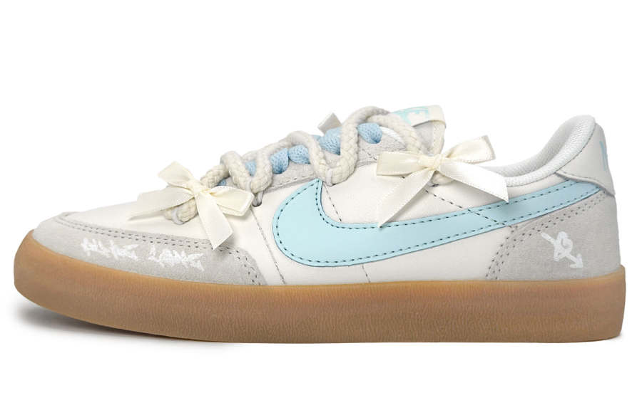 Nike Nike Killshot 2 Abrasion Resistant Abrasion Resistant Low top Skateboard Shoes Women's Gray Blue