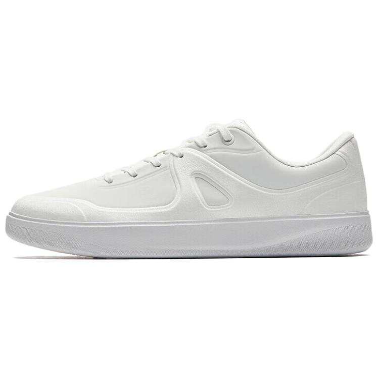 Anta Abrasion Resistant Cushioning Abrasion Resistant Cushioning Low top Skateboard Shoes Men's White