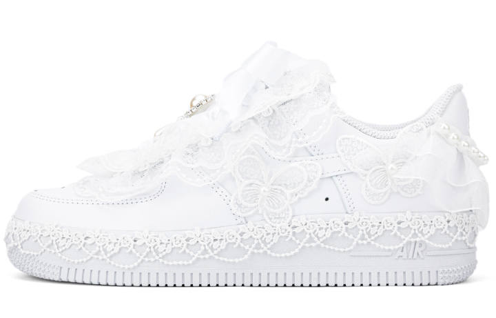 Nike Nike Air Force 1 Low Leather Slip Resistant, Abrasion Resistant, Lightweight