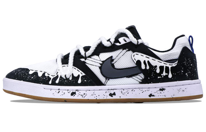 Nike Nike SB Alleyoop Skateboard Shoes Men's Low Top Black/White