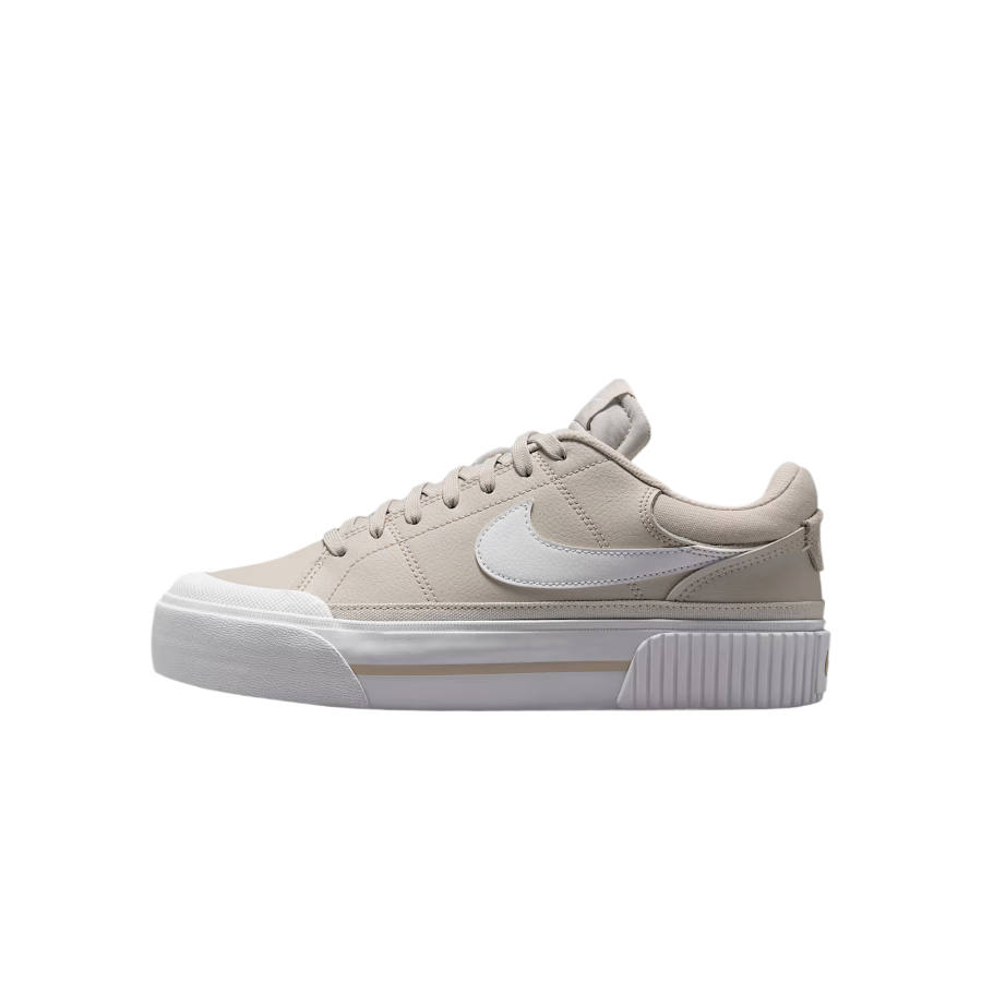 Nike Nike Court Legacy Abrasion Resistant Low top Skateboard Shoes Women's Beige