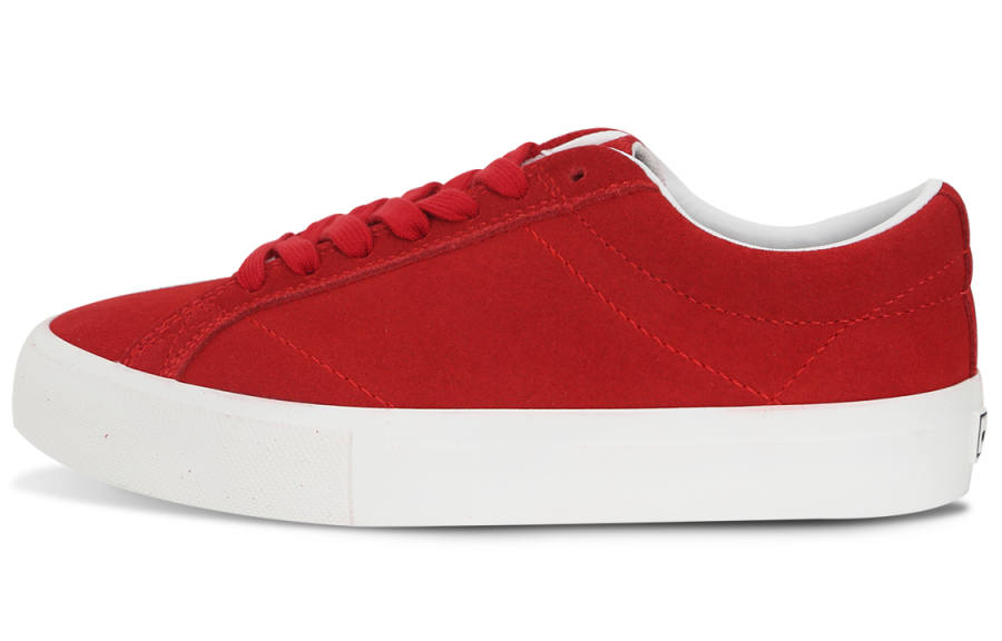 Ollieskate Abrasion Resistant Skateboard Shoes Unisex Red