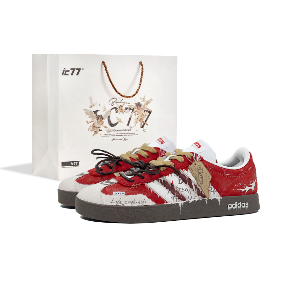 Adidas Adidas Vl Court Classic Ic77 Shopping Bag, Tales From The Old Century Slip Resistant Cushioning Abrasion Resistant