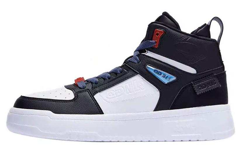 QIAODAN Coverage Non Slip And Waterproof Cushioning Abrasion Resistant Lightweight Height Increasing High top