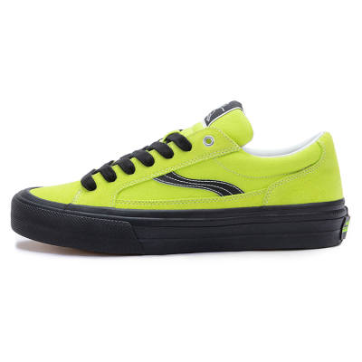 OddCIRKUS Astley Neon Balance Abrasion Resistant Slip Resistant Low top Skateboard Shoes Unisex Lemon