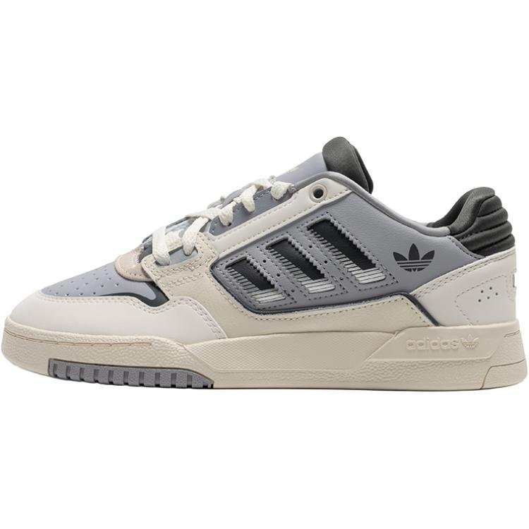 Adidas Originals Drop Step 2.0 Lightweight Low top Skateboard Shoes Unisex White Purple