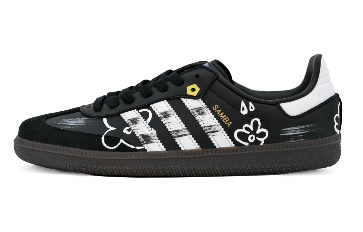 Adidas Adidas Samba Low top Skateboard Shoes Unisex Black