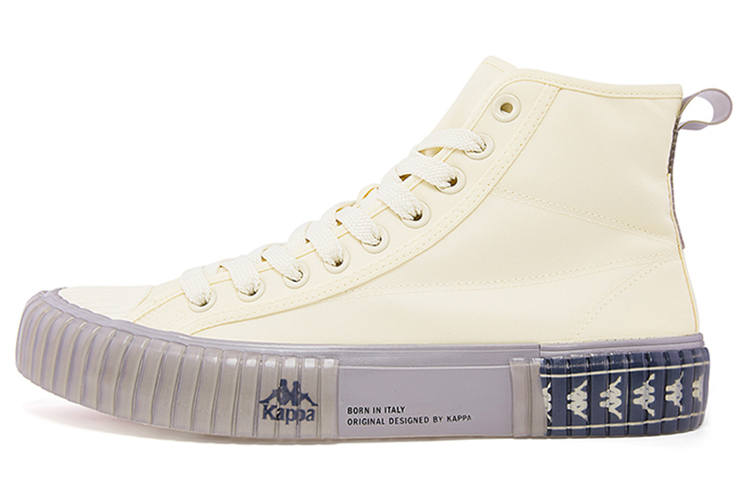 Kappa KOLUMN High top Skateboard Shoes Unisex Ecru