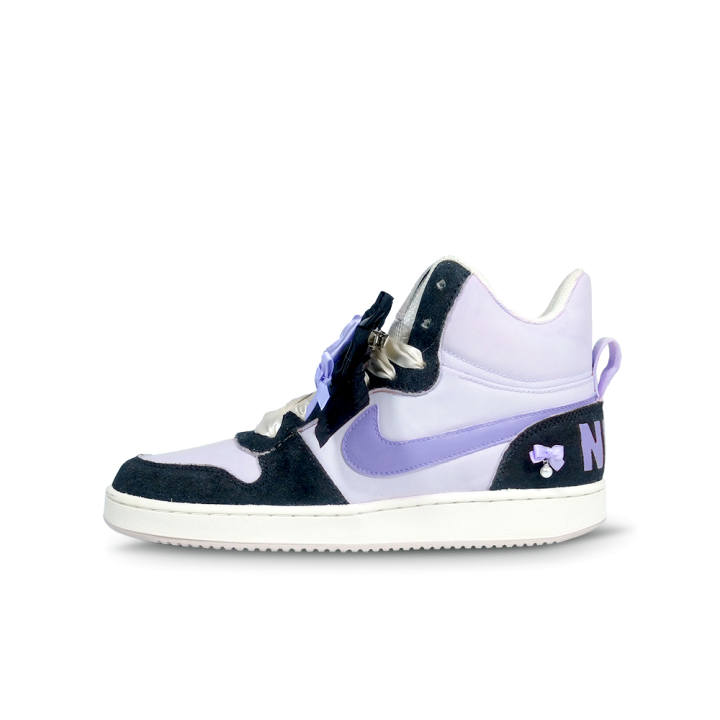 Nike Nike Slip Resistant Abrasion Resistant Mid top Skateboard Shoes Women's Purple