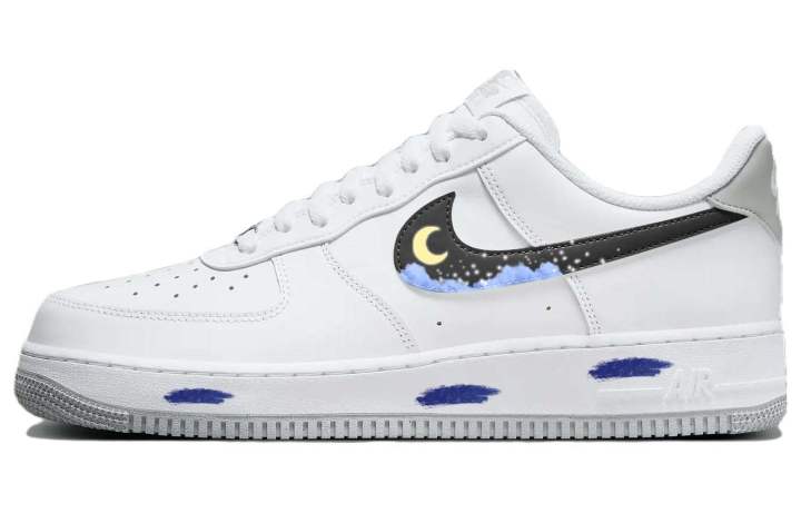 Nike Nike Air Force 1 Skateboard Shoes Men's Low Top White/Gray