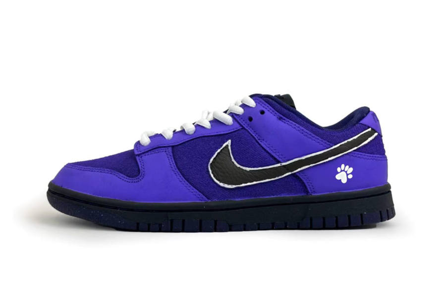 Nike Nike Dunk Textile, Leather Low top Skateboard Shoes Women's Purple