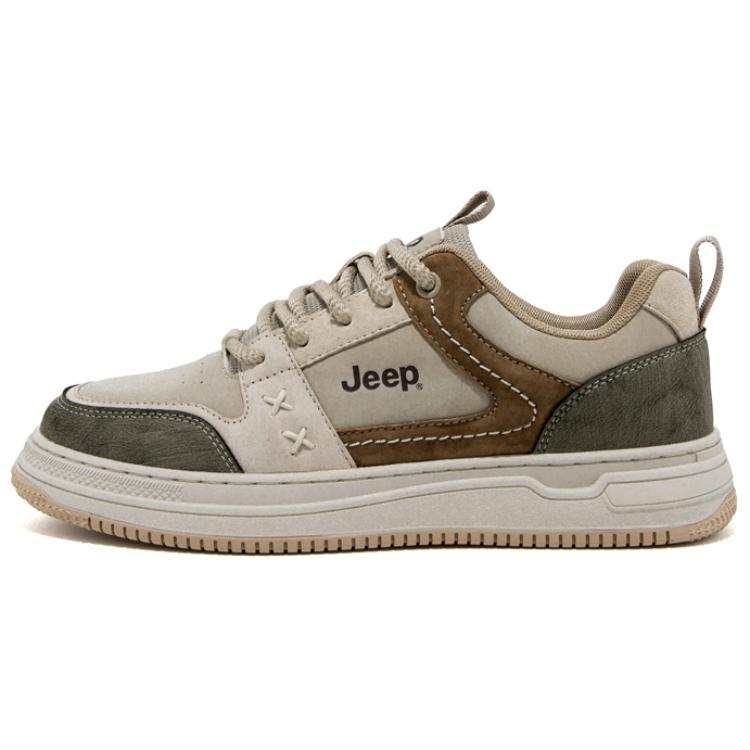 Jeep Abrasion Resistant Low top Skateboard Shoes Men's Sand