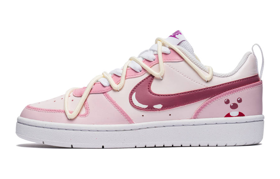 Nike Nike Court Borough Low top Skateboard Shoes Women's Pink White