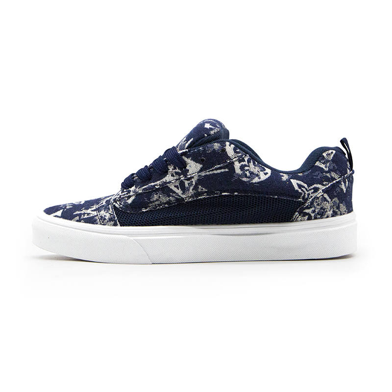 YIBONI Deep Universe Coverage Slip Resistant, Abrasion Resistant, Breathable Low top Skateboard Shoes Unisex Blue