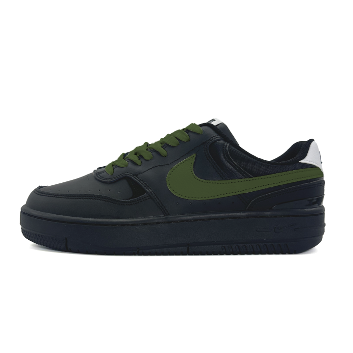 Nike Nike Gamma Force Slip Resistant Abrasion Resistant Low top Skateboard Shoes Unisex Black Green