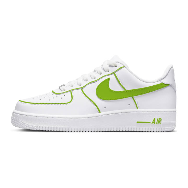 Nike Nike Air Force 1 Dragon Well Green Mist Cow Leather Slip Resistant Abrasion Resistant Low top Skateboard Shoes Unisex