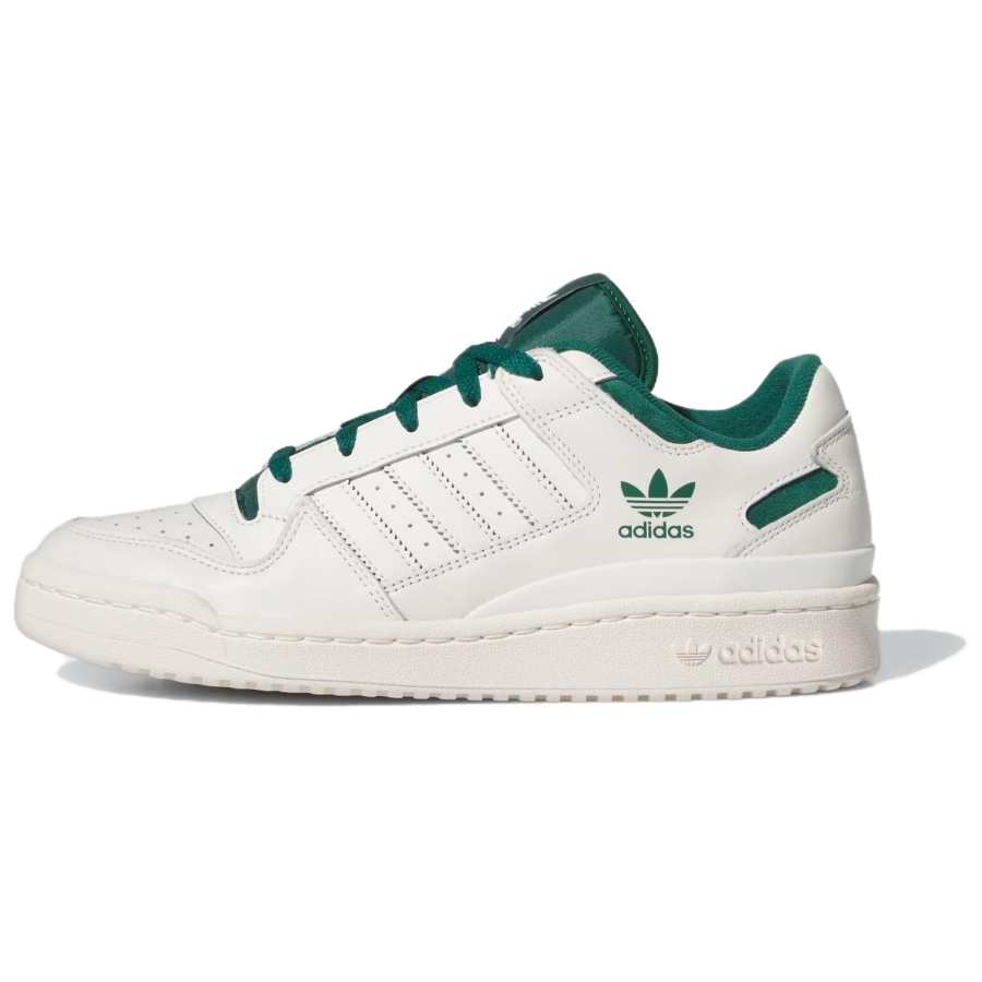 Adidas Originals FORUM Low top Skateboard Shoes Unisex White Green