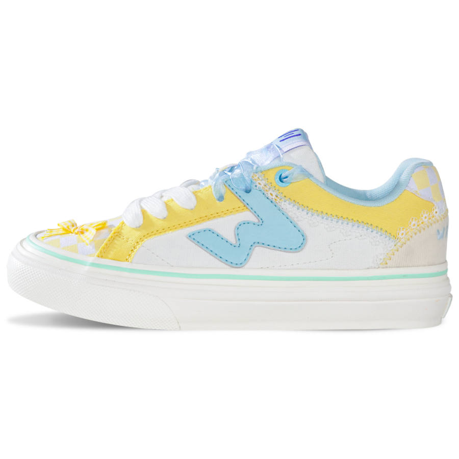 Ollieskate Textile, Synthetic Leather Slip Resistant Abrasion Resistant Cushioning Low top Skateboard Shoes Unisex