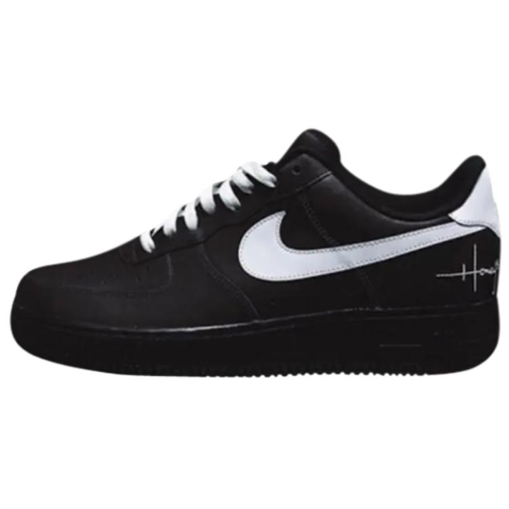 Nike Honey's x Nike Air Force 1 Low top Skateboard Shoes Men's Black