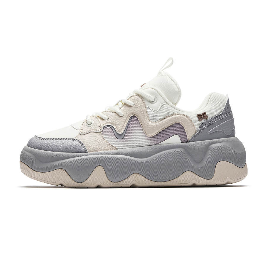 Anta Skateboard Shoes Women's Raw Coconut Latte
