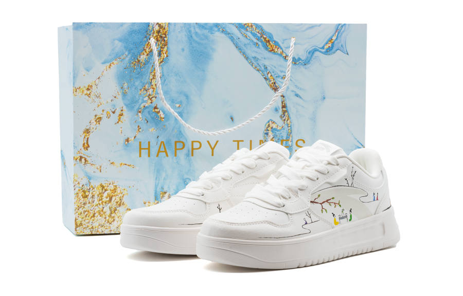 Anta Easy Cushioning Abrasion Resistant Coverage Cushioning Abrasion Resistant Coverage Low top Skateboard Shoes Unisex