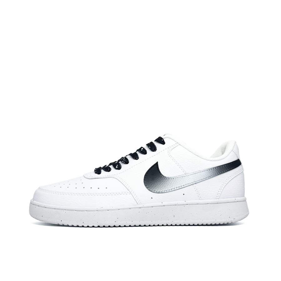 Nike Nike Court Vision 1 Casual, Vintage, Classic Abrasion Resistant Low top Skateboard Shoes Men's Black White