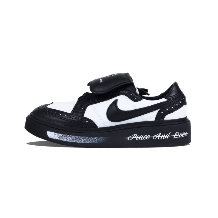 Nike Peaceminusone X Nike x Nike Kwondo Low top Skateboard Shoes Unisex Black White