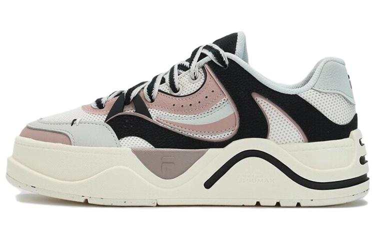 FILA FUSION 50 50 Low top Skateboard Shoes Women's Black White Pink