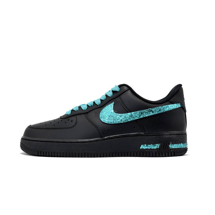 Nike Nike Air Force 1 Shadow Blue Coverage Abrasion Resistant Low top Skateboard Shoes Unisex Blue