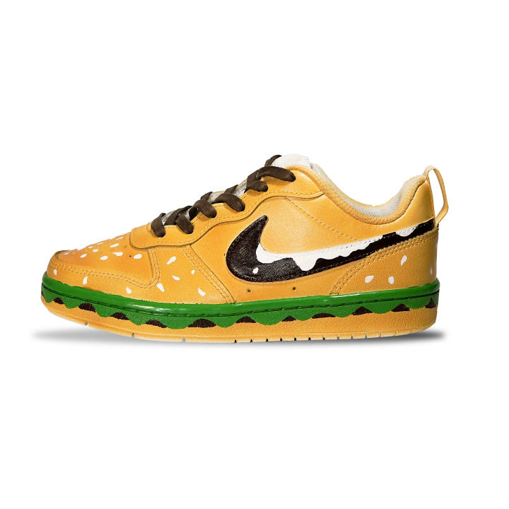 Nike Nike Court Borough 2 Skateboard Shoes Unisex Low Top Yellow
