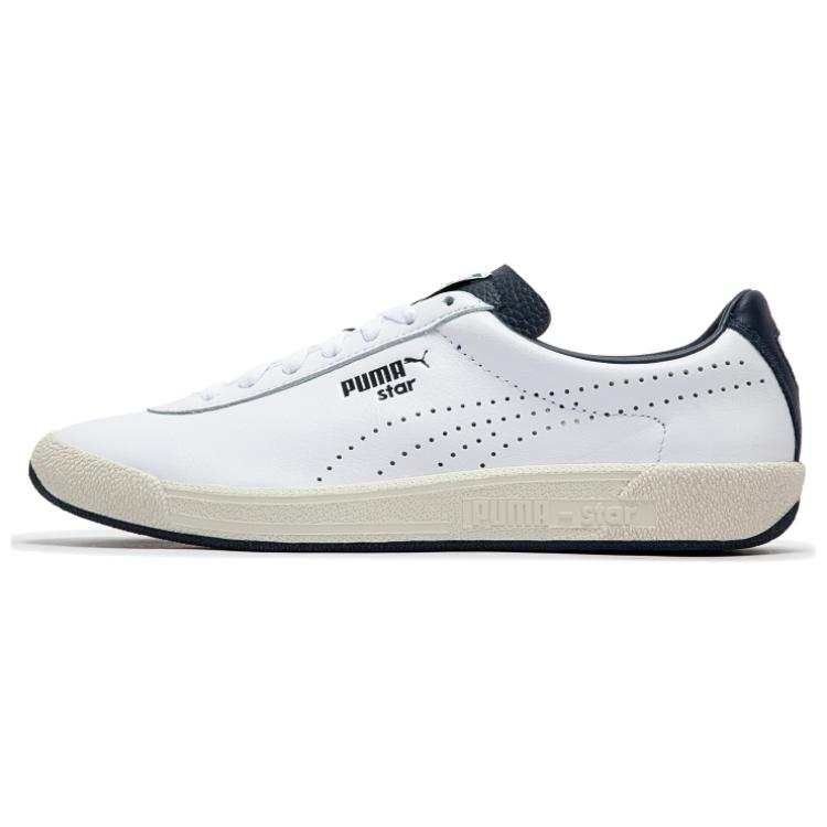 PUMA Star OG Abrasion Resistant Low top Skateboard Shoes Unisex White Blue
