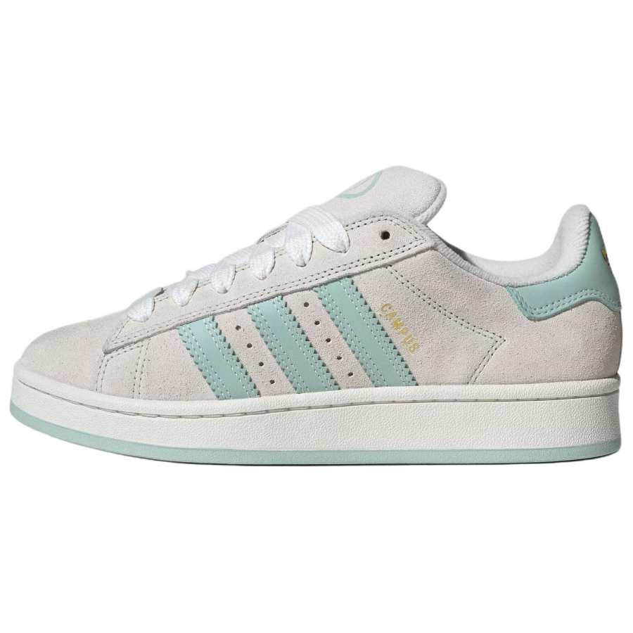 Adidas Originals CAMPUS 00s Leather Abrasion Resistant Low top Skateboard Shoes Women's Smoke Gray