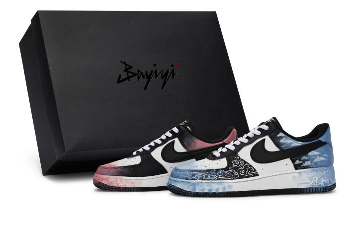 Nike Nike Air Force 1 Skateboard Shoes Unisex Low Top Blue/Pink