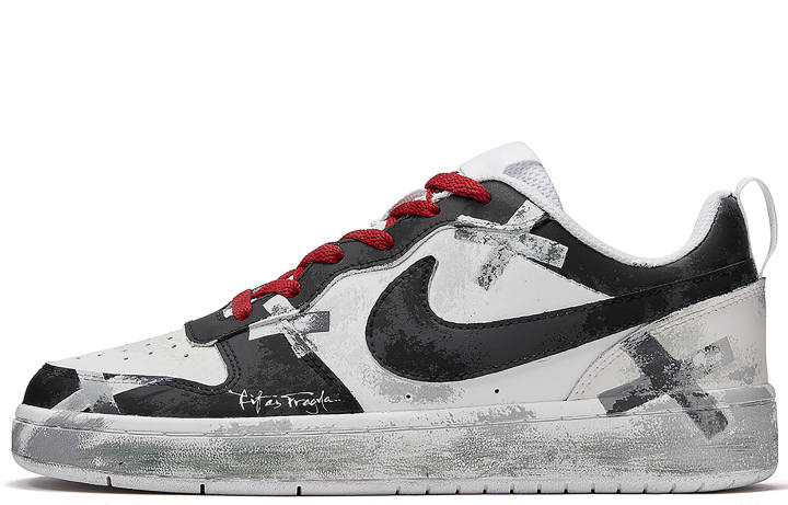 Nike Nike Court Borough Skateboard Shoes Women's Low Top Black/Gray