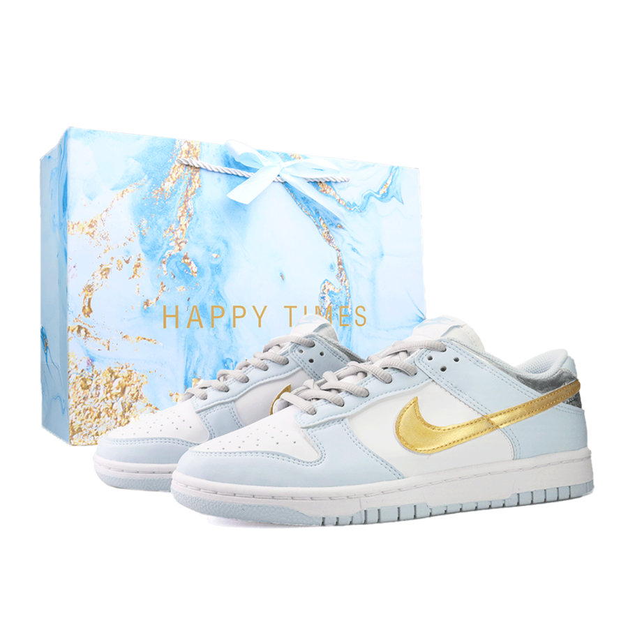 Nike Nike Dunk Frozen Shopping Bag Slip Resistant Abrasion Resistant Low top Skateboard Shoes Unisex Blue