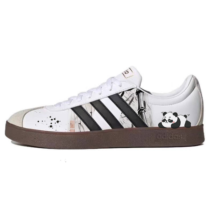 Adidas Neo VL Court 2.0 Skateboard Shoes Unisex Low Top Gray/White
