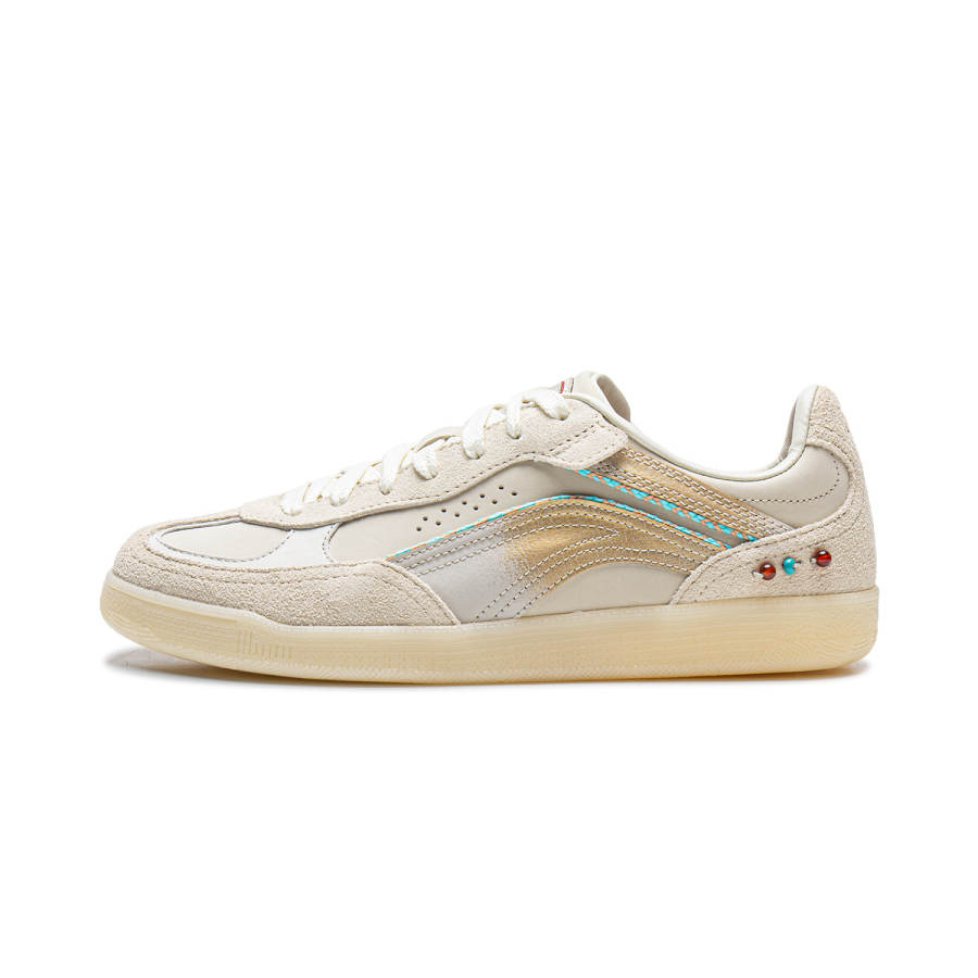 Li-Ning Li Ning x GUGONG Film Heart Slip Resistant Cushioning Breathable Height Increasing Low top Skateboard Shoes Women's