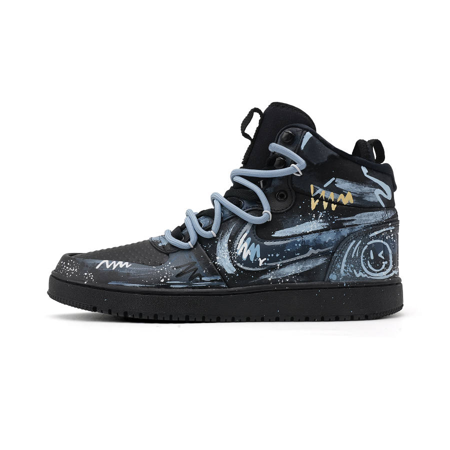 Nike Nike Court Borough Passionate Rhythm Synthetic Leather Thermal Abrasion Resistant Thermal Abrasion Resistant Mid top