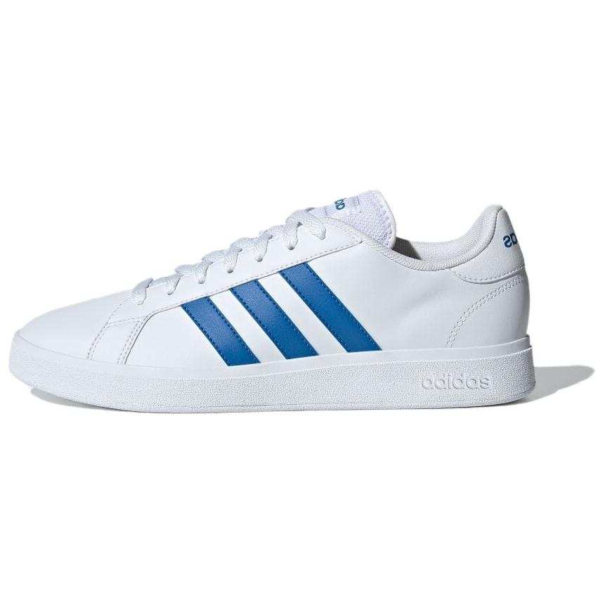 Adidas Adidas GRAND COURT Slip Resistant Abrasion Resistant Low top Skateboard Shoes Unisex White
