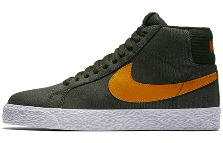 Nike Nike Blazer SB Jade Horizon Coverage Slip Resistant And Abrasion Resistant Mid top Skateboard Shoes Unisex