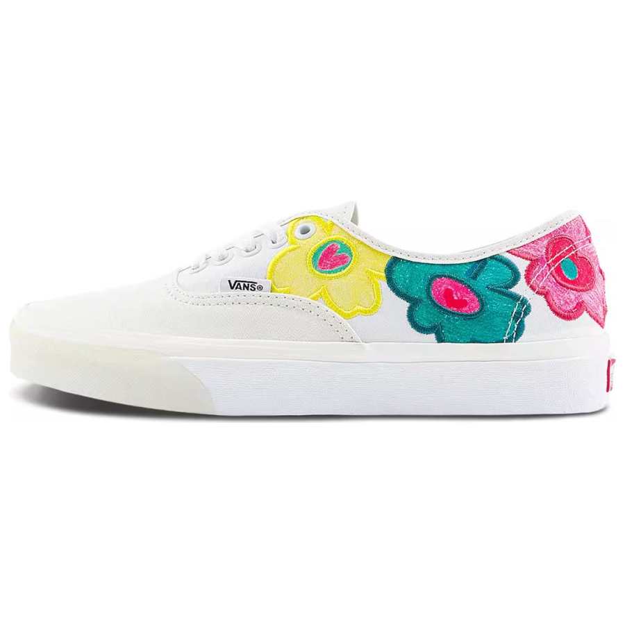 Vans Vans Authentic X The Museum Visitor 'White Yellow Pink'