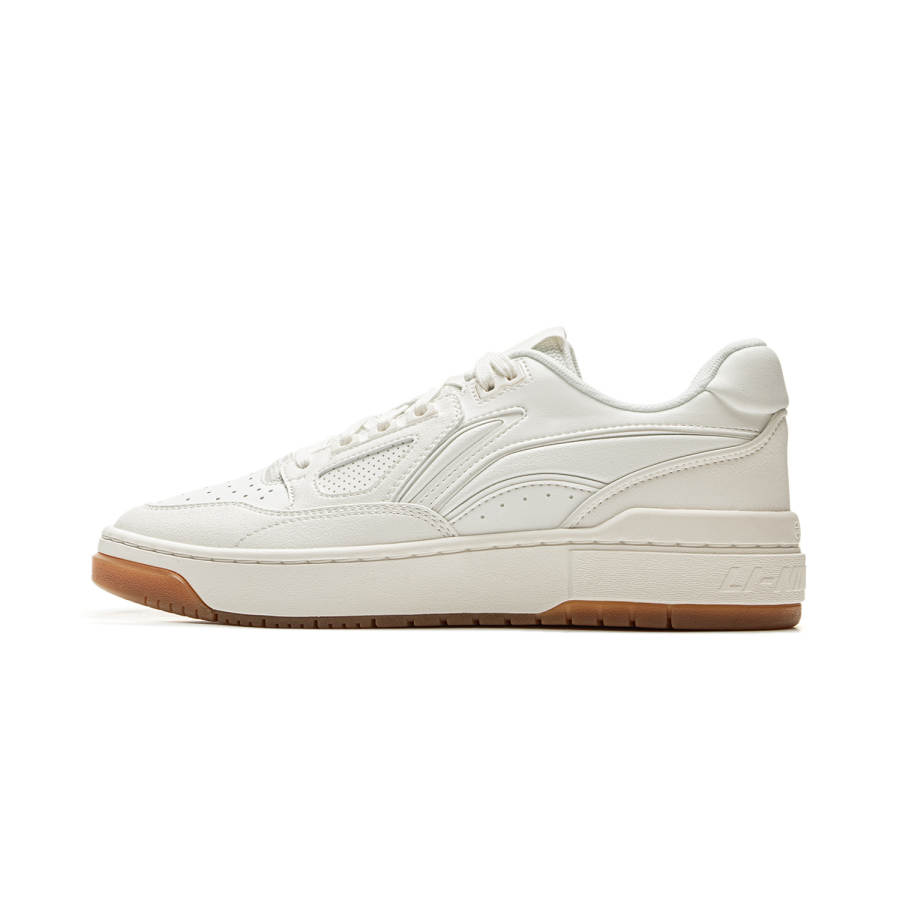Li-Ning Li Ning Rising Stars Cushioning Low top Skateboard Shoes Unisex Ivory