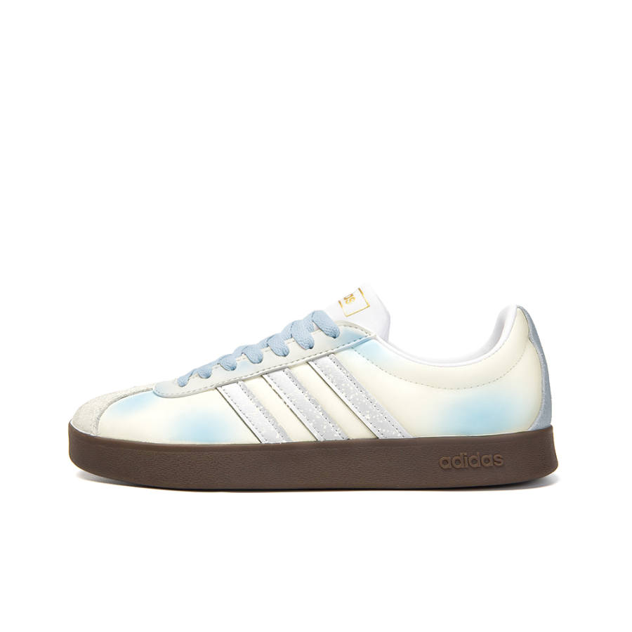 Adidas Neo VL Court 2.0 Spiritual Wish Slip Resistant Abrasion Resistant Low top Skateboard Shoes Unisex Yellow Blue
