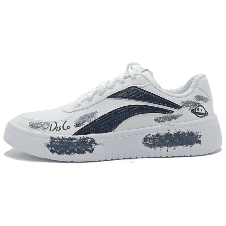 Li-Ning Li Ning Slip Resistant, Abrasion Resistant, Lightweight Low top Skateboard Shoes Men's Black