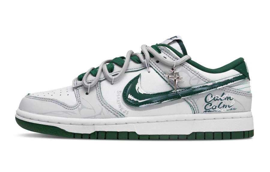 Nike Nike Dunk Green Forest Morning Light Slip Resistant, Abrasion Resistant, Lightweight, Breathable Low top