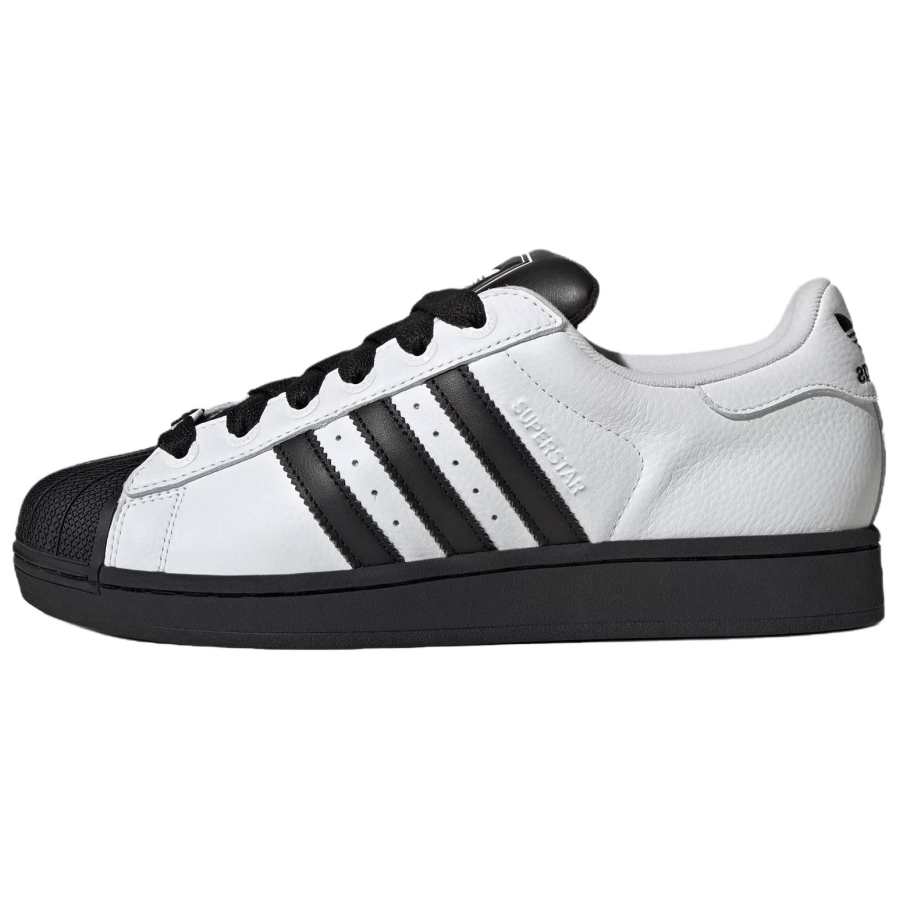 Adidas Originals Superstar 2 Skateboard Shoes Unisex White Black